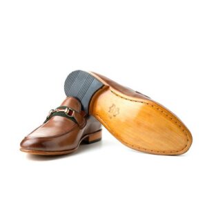 Bob's Handcrafted Leather Loafer Shoes, Slip-on, Business Casual,Leather Shoes for Men