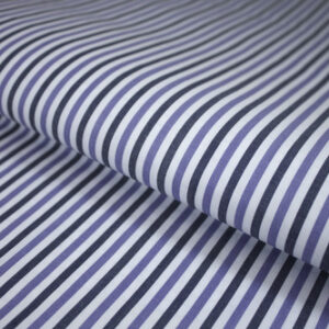Bob's Cotton Rich Wrinkle Free Shirts Fabric Stripe Pattern B-213