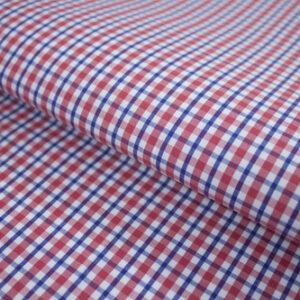 Bob's Superior Wrinkle Free Shirt Fabric Check Pattern B-385