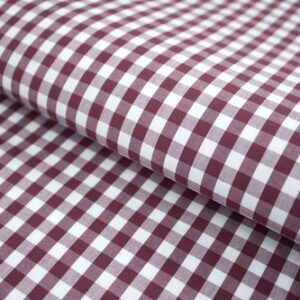 Bob's Italian Cotton Wrinkle Free Shirt Fabric Check Pattern B-401