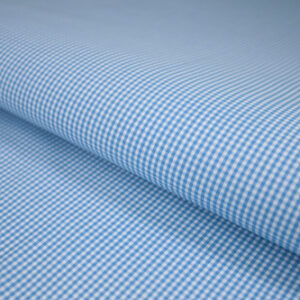 Bob's Italian Cotton Wrinkle Free Shirts Fabric Gingham Pattern B-417