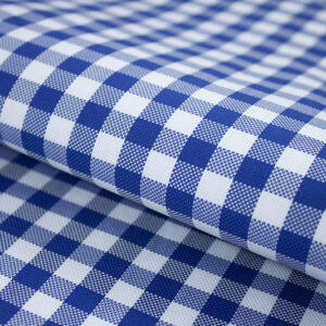 Italian Cotton Wrinkle Free Wrinkle Free Shirt Fabric Gingham Pattern BB-439
