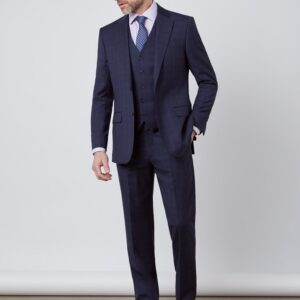 Bob's 3 Pec Cashmere Wool Navy Suit