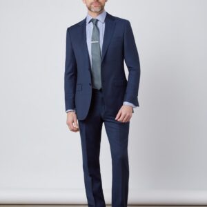 Bob's Blue Cashmere Wool Suit