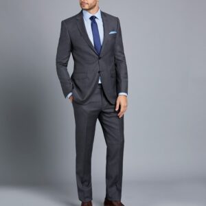 Bob's Gray Cashmere Wool Suit