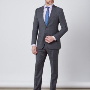 Bob's Medium Gray Cashmere Wool Suit