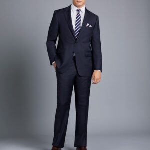 Bob's Midnight Blue Cashmere Wool Suit